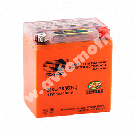 фото Мото аккумулятор 10Ah OUTDO YB10L-BS iGEL (11Ah)