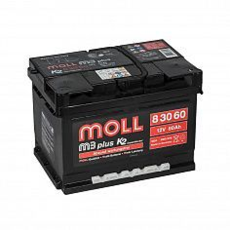 фото Автомобильный аккумулятор MOLL M3 plus 60.0