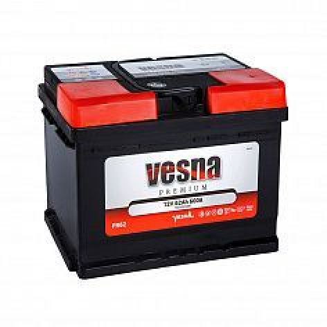 фото Автомобильный аккумулятор VESNA Premium 62.0 LB2