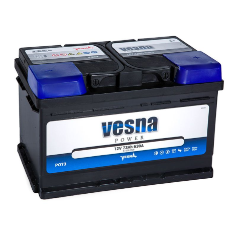 фото Автомобильный аккумулятор VESNA Power 73.0 LB3