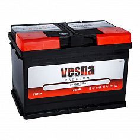 фото Автомобильный аккумулятор VESNA Premium 75.0 LB3