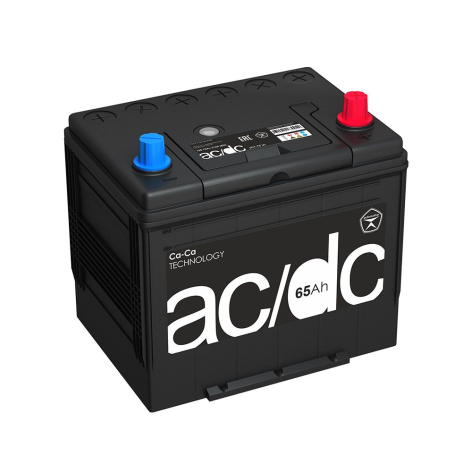 фото Аккумулятор для автомобиля AC/DC  65 обр (75D23L, KN)