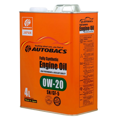 фото Autobacs Engine Oil FS 0w20 SN/GF-5 4л