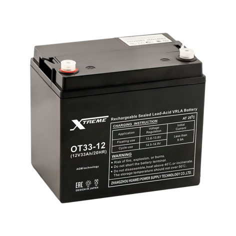 фото Аккумулятор Xtreme VRLA 12v 33Ah (OT33-12)