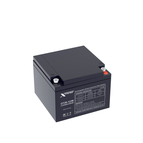 фото Xtreme VRLA 12v   26Ah (OT26-12)