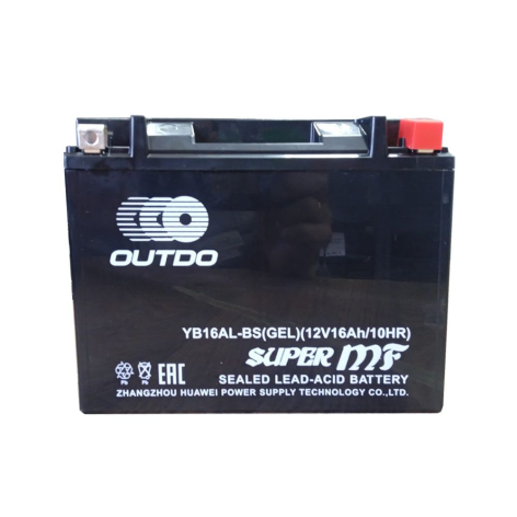 фото Мото 16Ah OUTDO YB16AL- BS GEL (18Ah)
