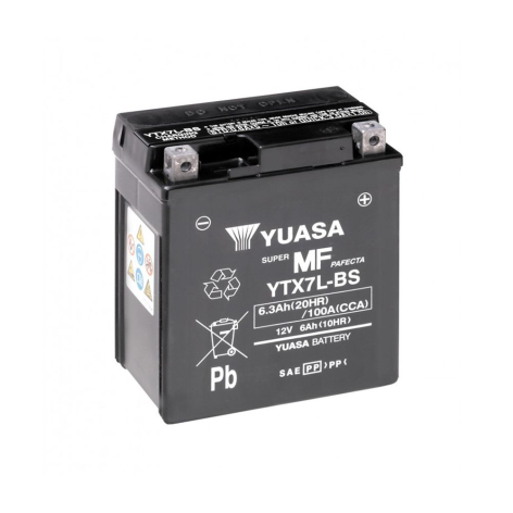 фото Мото YUASA MF YTX7L-BS (CP)