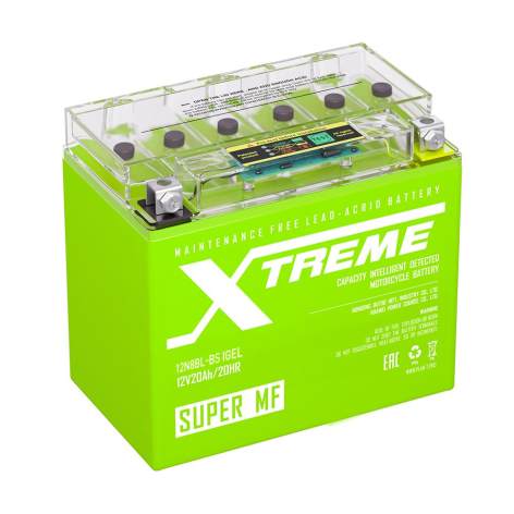 фото Мото  Xtreme 12N8BL-BS iGEL (8Ah)
