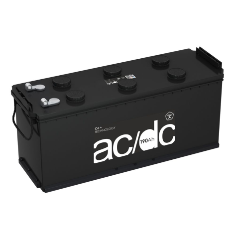 фото Аккумулятор AC/DC   190 пр (ruB.4, болт, KN)