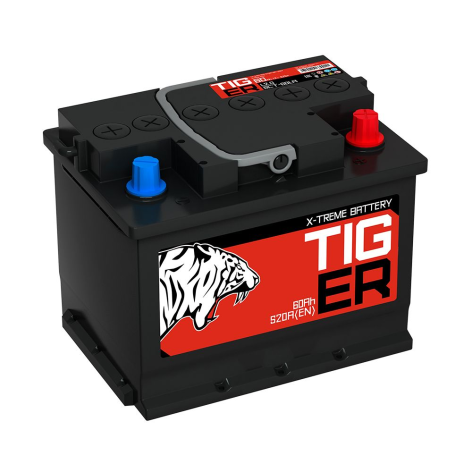 фото Аккумулятор TIGER 60 обр (L2.0, Красный, KN)