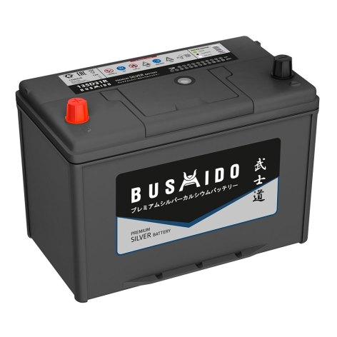 фото Аккумулятор BUSHIDO Silver  105 пр (135D31R, серый, AT)