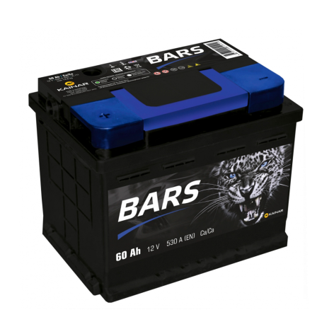 фото Аккумулятор BARS 60 пр (L2.1)