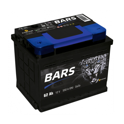 фото Аккумулятор BARS 62 пр (L2.1)