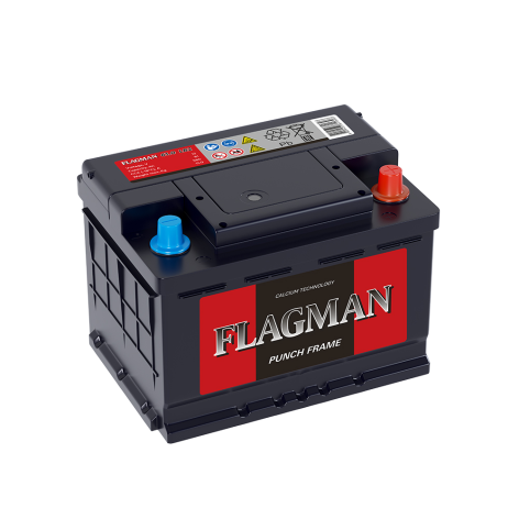 фото Аккумулятор FLAGMAN 61 обр (LB2.0, низк, CA)