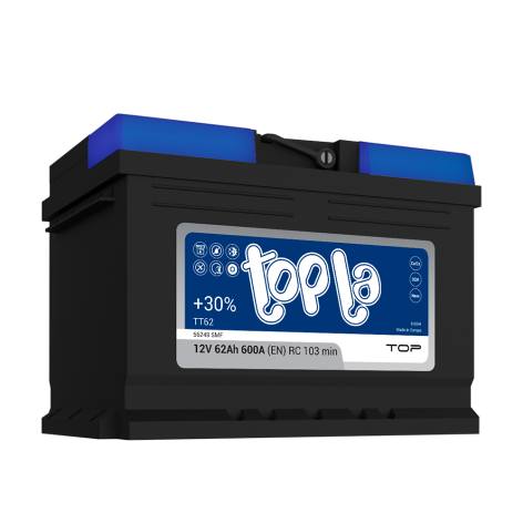 фото Аккумулятор TOPLA TOP 62 обр (LB2.0, низк)
