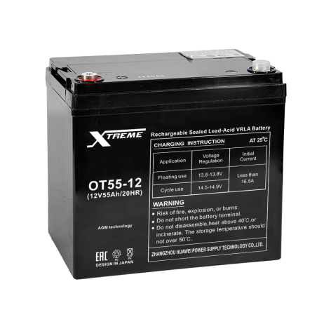 фото Xtreme VRLA 12v   55Ah (OT55-12)