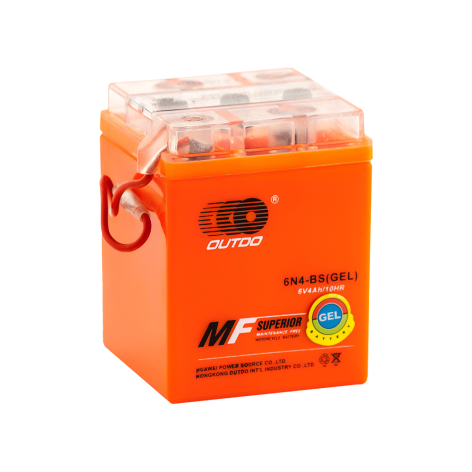 фото Мото    4Ah/ 6V OUTDO 6N4-BS GEL (4,5Ah)