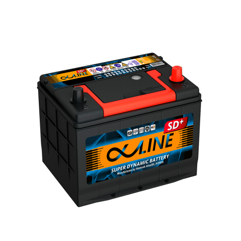 фото Аккумулятор ALPHALINE SD+  70 обр (85D23L)