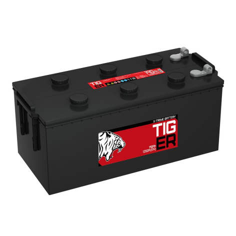фото Аккумулятор TIGER   190 пр (ruB.4, болт, Красный, AL)