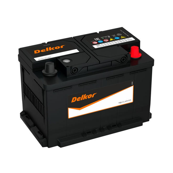 Аккумулятор DELKOR 75 обр (LB3.0, низк, 57539)