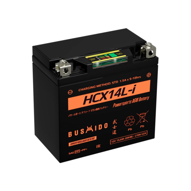 Мото BUSHIDO HCX14L-i (15,5Ah)
