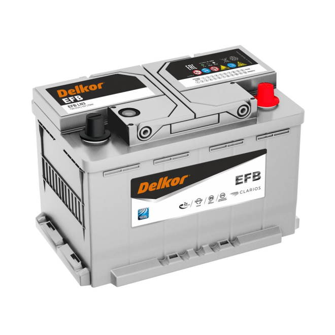 Аккумулятор DELKOR EFB 70 обр (LN3.0)