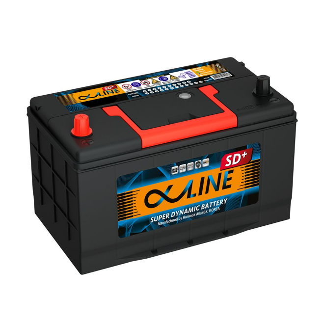 Аккумулятор ALPHALINE SD+  100 пр (115D31R)