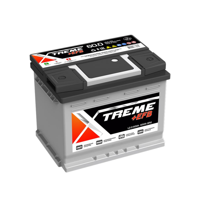 Аккумулятор XTREME +EFB 60 обр (L2.0)
