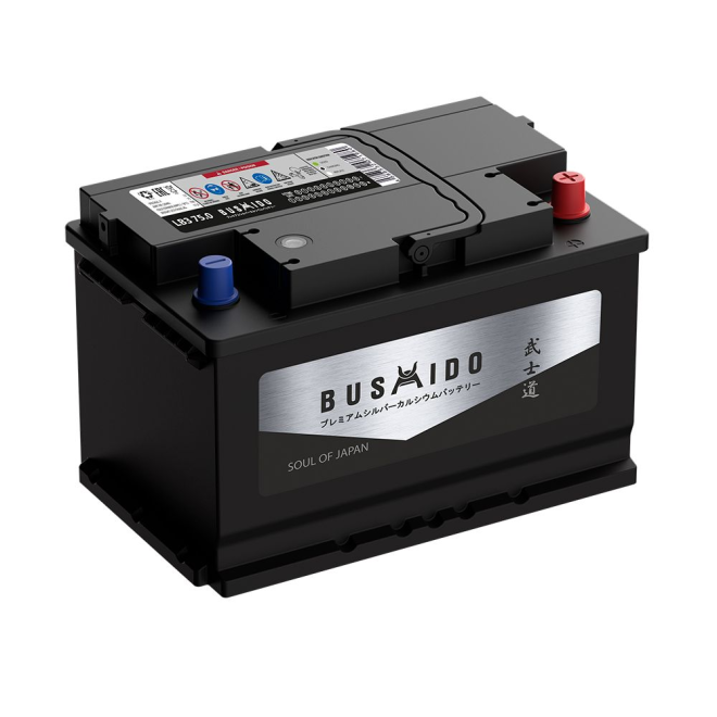 Аккумулятор BUSHIDO SJ 75 обр (LB3.0, низк)