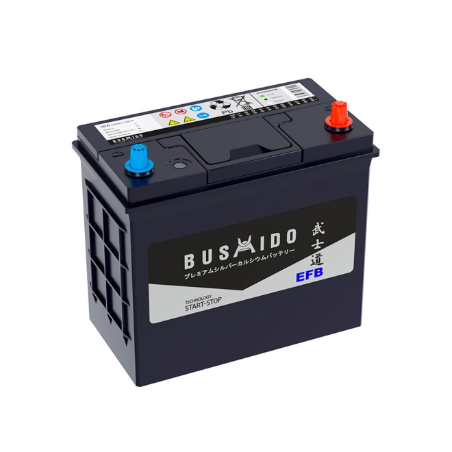 Аккумулятор BUSHIDO EFB  50 обр (75B24L, CA)