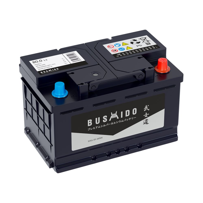 Аккумулятор BUSHIDO SJ 80 обр (L3.0, CA)