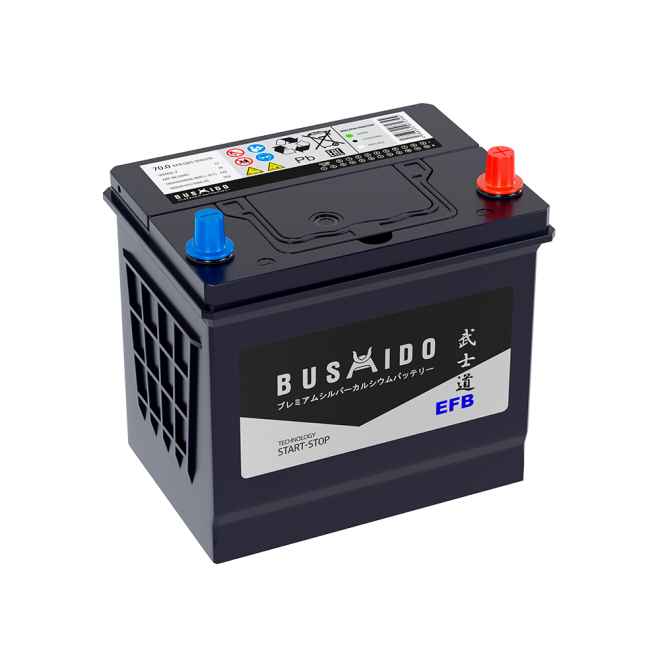 Аккумулятор BUSHIDO EFB  70 обр (95D23L, CA)