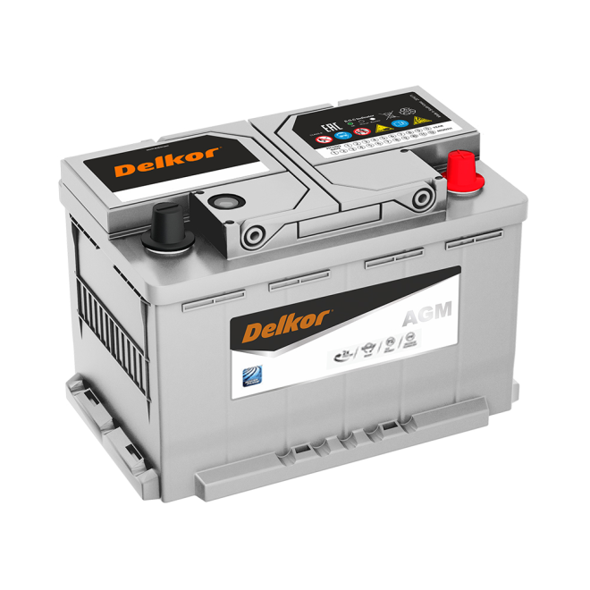 Аккумулятор DELKOR AGM 70 обр (LN3.0)