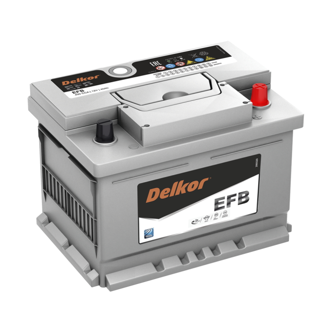 Аккумулятор DELKOR EFB 60 обр (LN2.0)