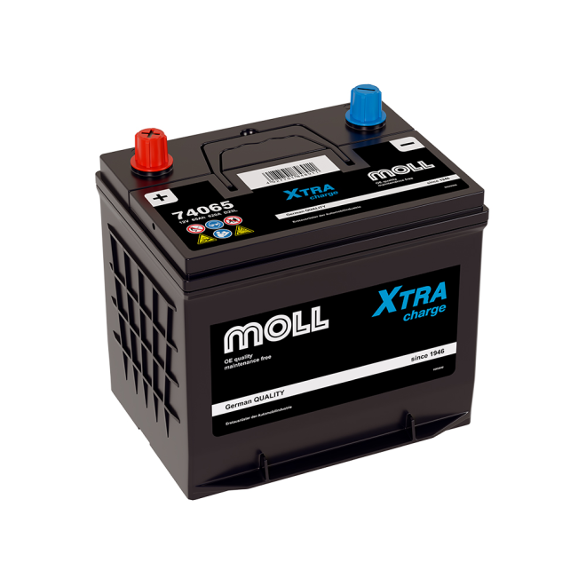 Аккумулятор MOLL XTRA CHARGE  65 обр (D23L, 74065)