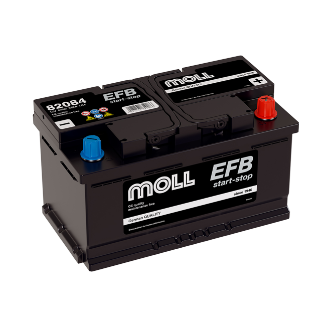 Аккумулятор MOLL EFB 84 обр (L4.0, 82084)