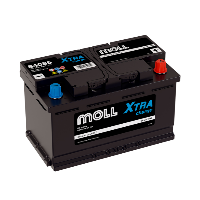 Аккумулятор MOLL XTRA CHARGE 85 обр (L4.0, 84085)