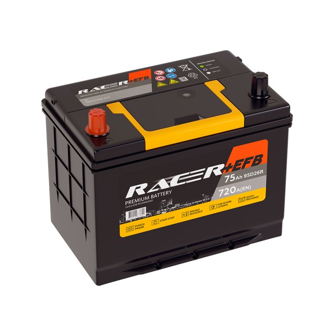 RACER +EFB  75 пр (95D26R)
