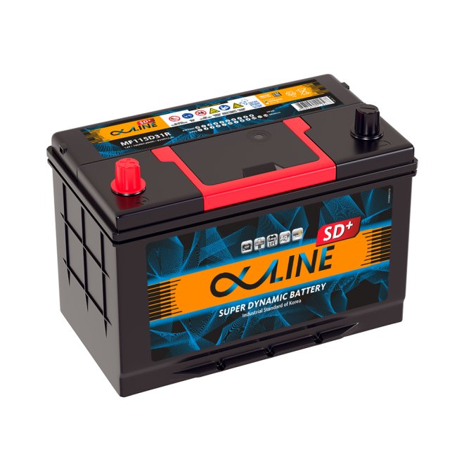 Аккумулятор ALPHALINE SD+  100 пр (115D31R)