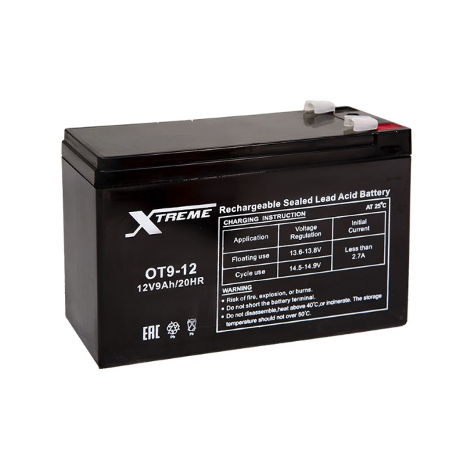 Аккумулятор Xtreme VRLA 12v 9Ah (OT9-12)